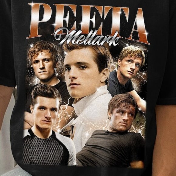 Peeta Mellark Limited Retro Movie Fan Collector Classic Hunger Games Graphic 05 - Picture 2 of 5
